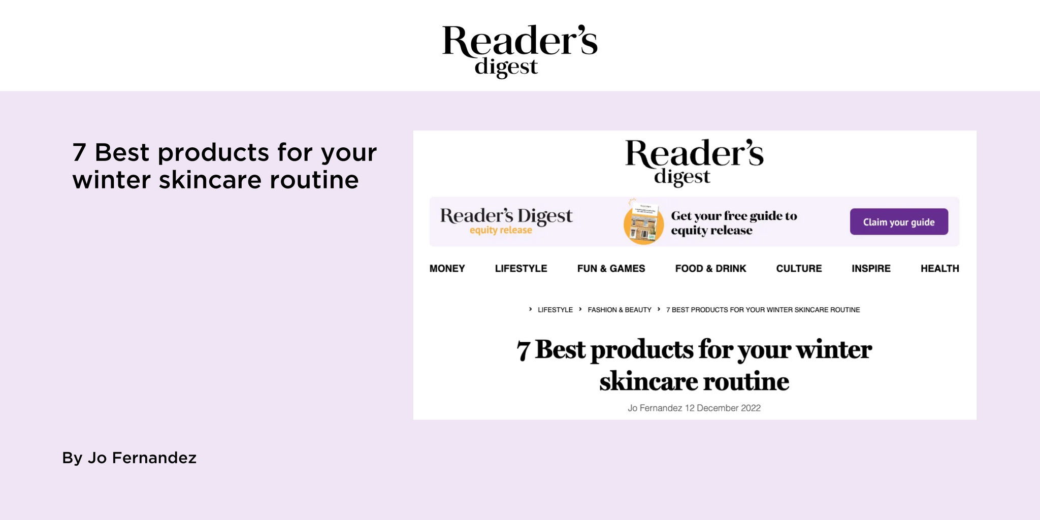 7 Best products for your winter skincare routine