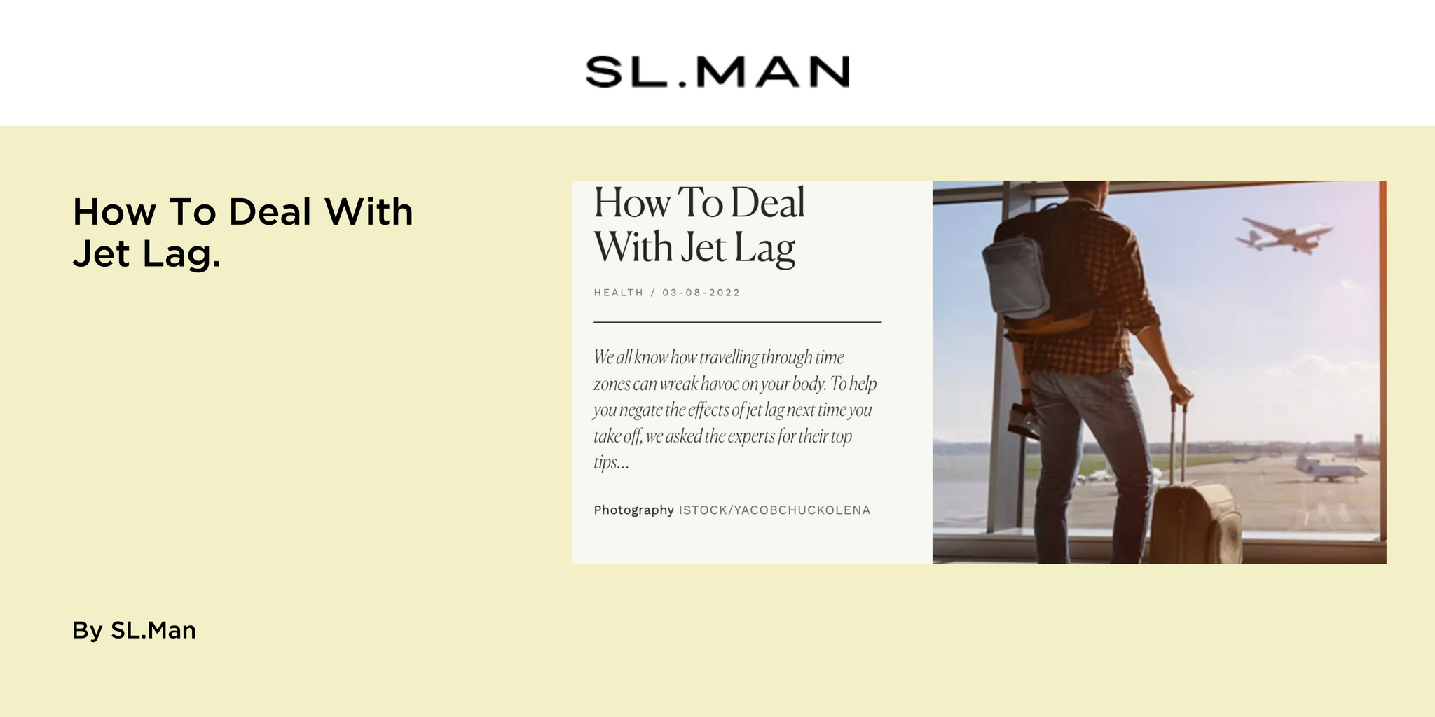 How To Deal With Jet Lag