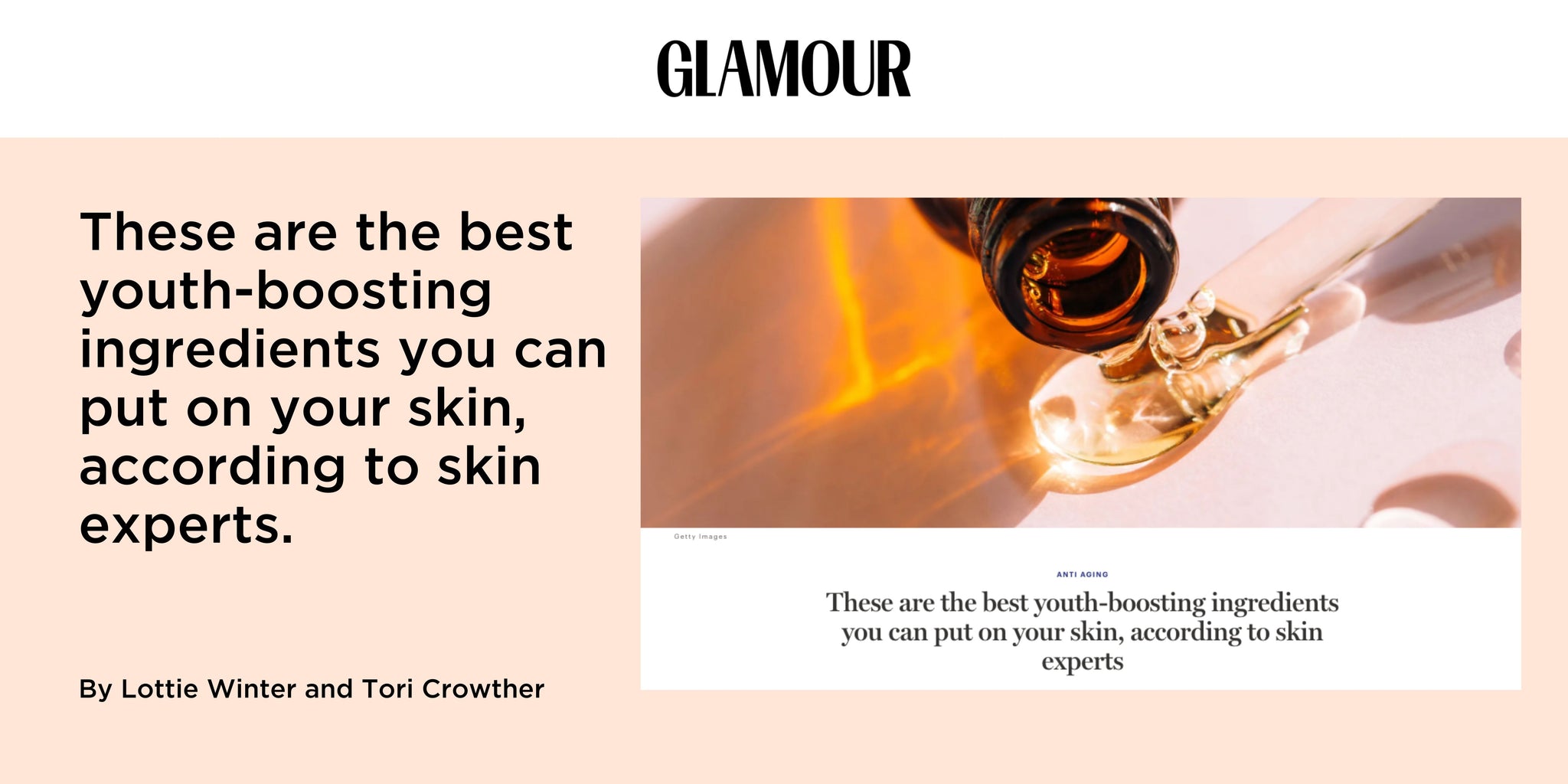 These are the best youth-boosting ingredients you can put on your skin, according to skin experts