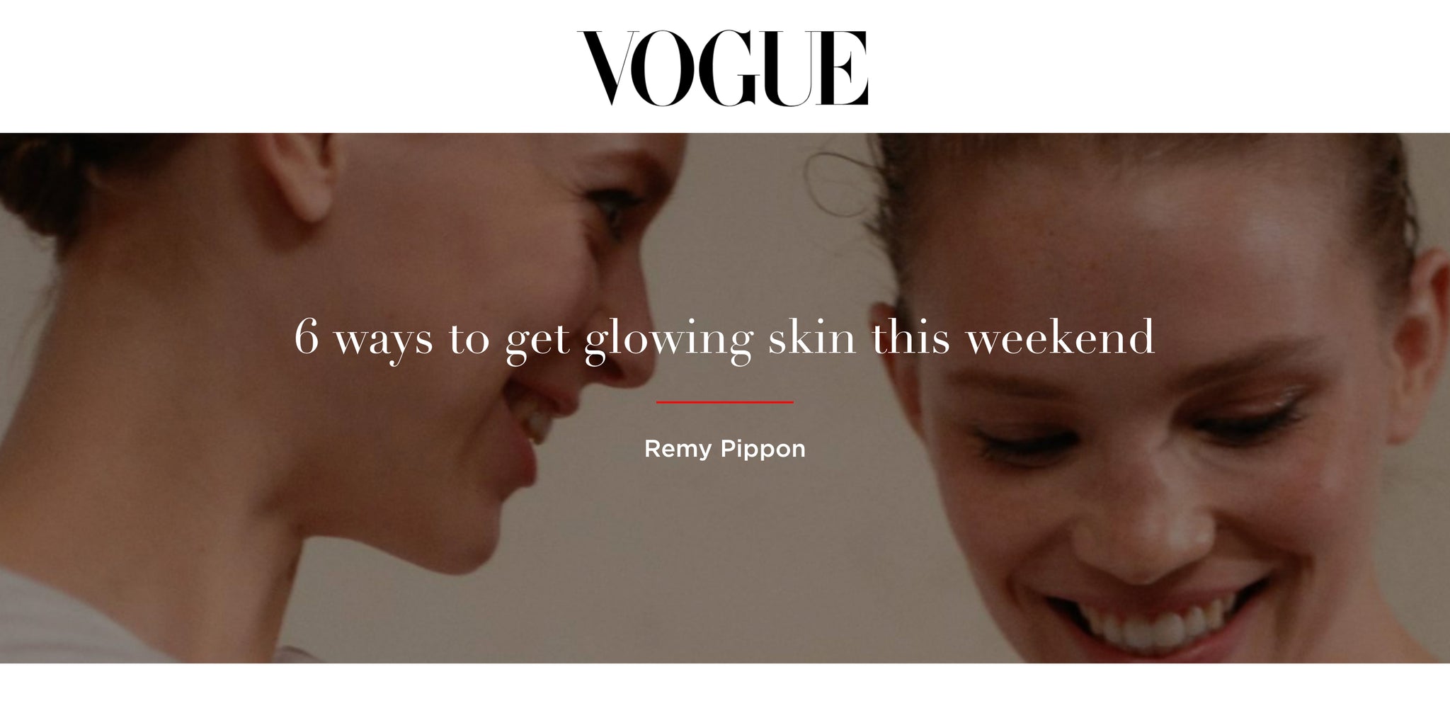 6 ways to glowing skin
