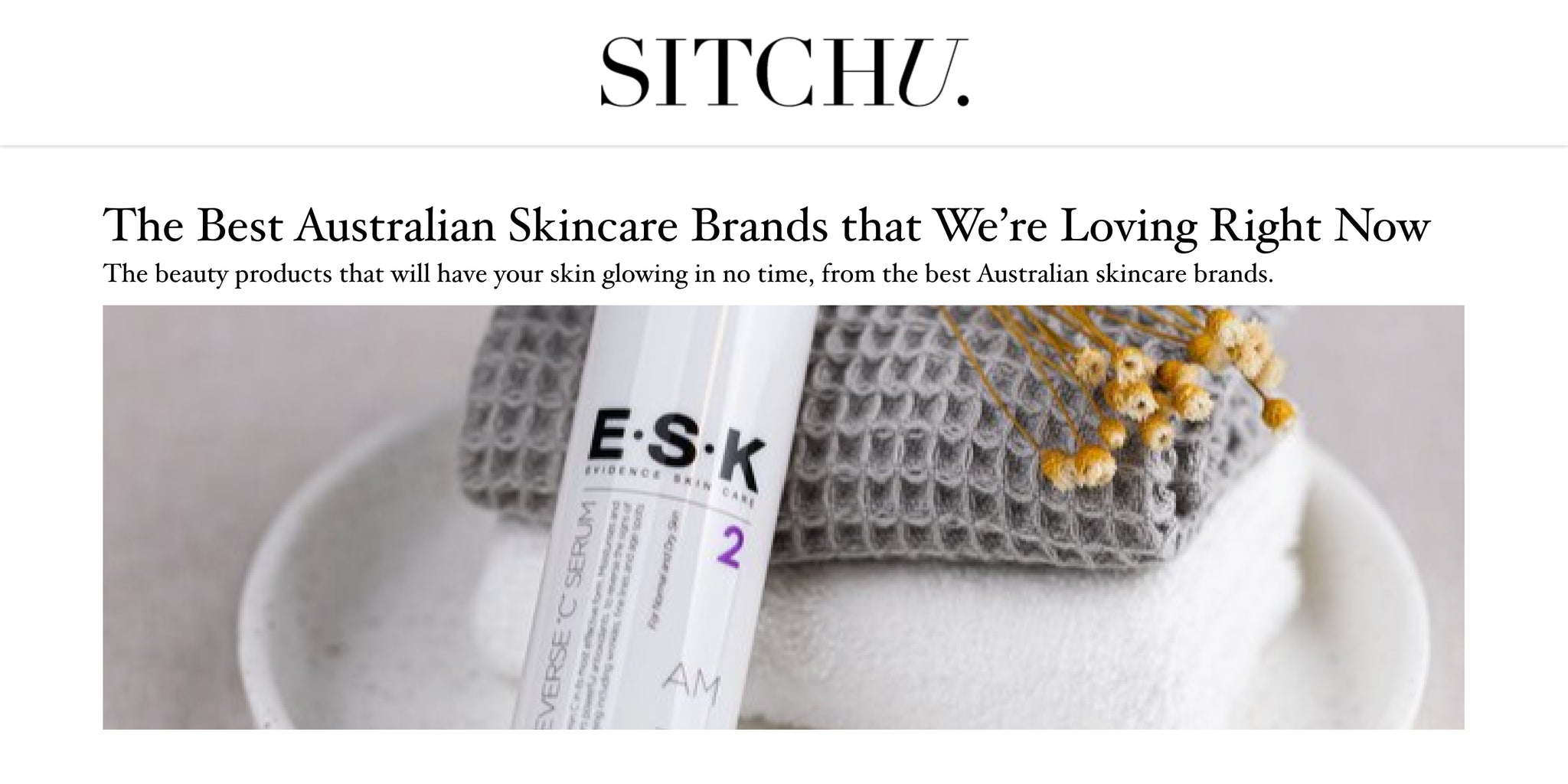 The Best Australian Skincare Brands that We're Loving Right Now