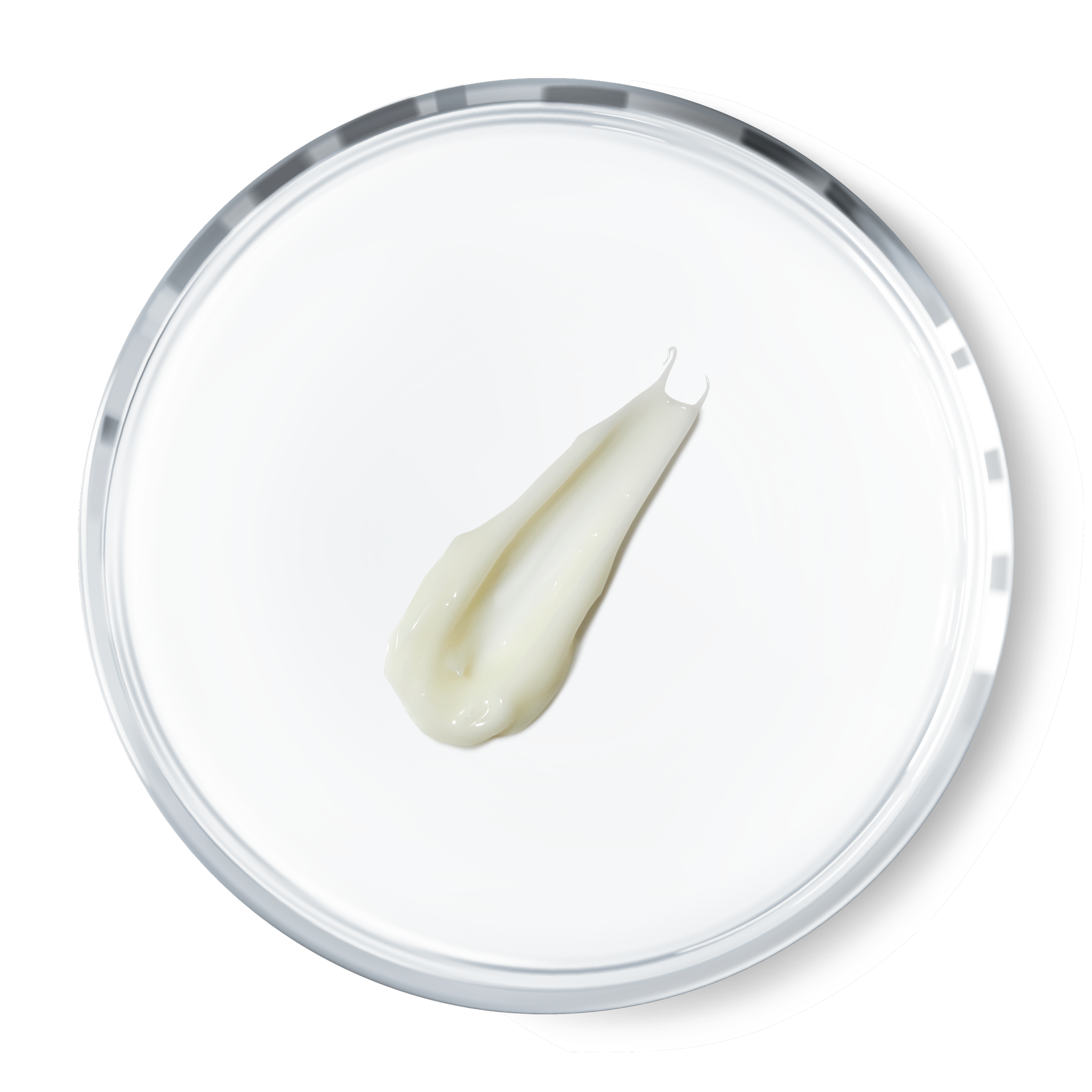 A close up look at the texture of B Quenched. It has a thick and nourishing cream texture. It is a hydrating moisturiser perfect for sensitive skin.
