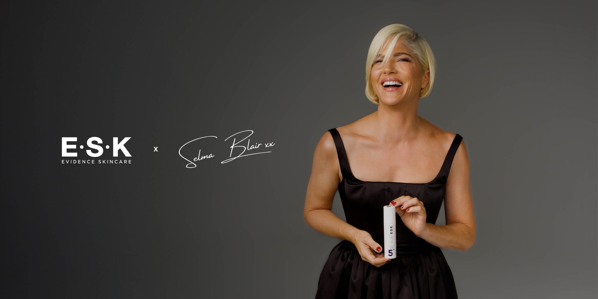 Selma Blair, film icon, raves: “ESK saved my sensitive skin!”