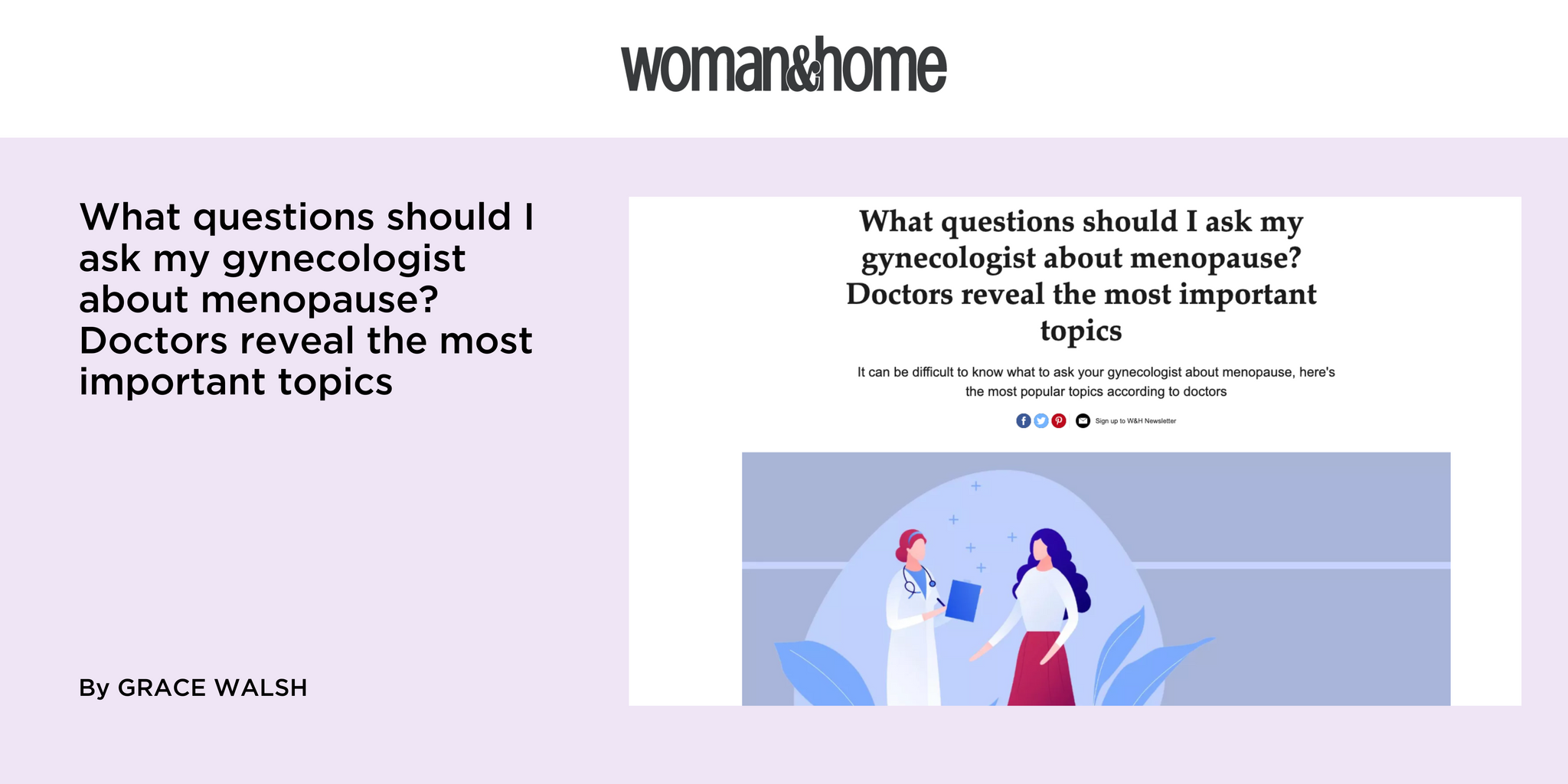 What questions should I ask my gynecologist about menopause? Doctors reveal the most important topics