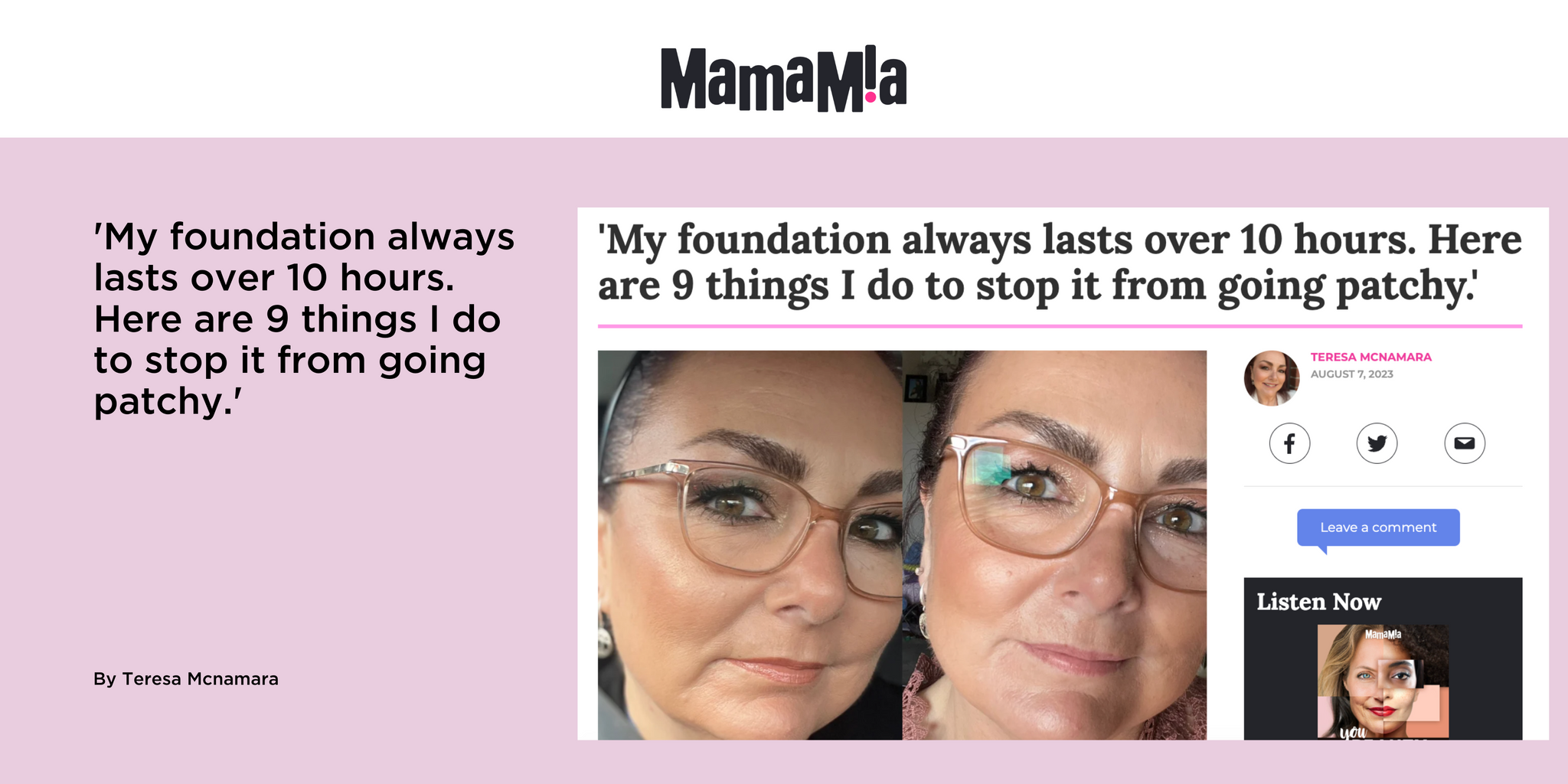 My foundation always lasts over 10 hours. Here are 9 things I do to stop it from going patchy.