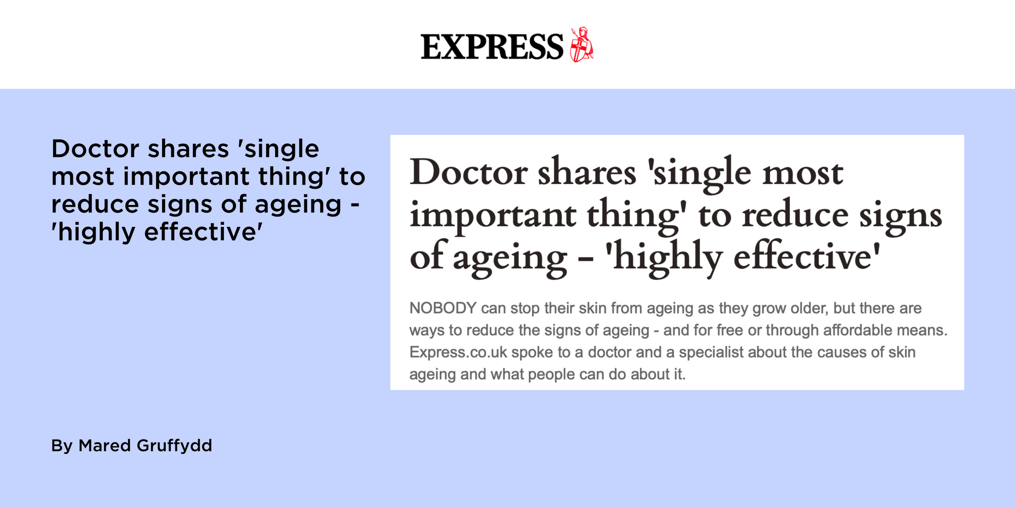 Doctor shares 'single most important thing' to reduce signs of ageing - 'highly effective'
