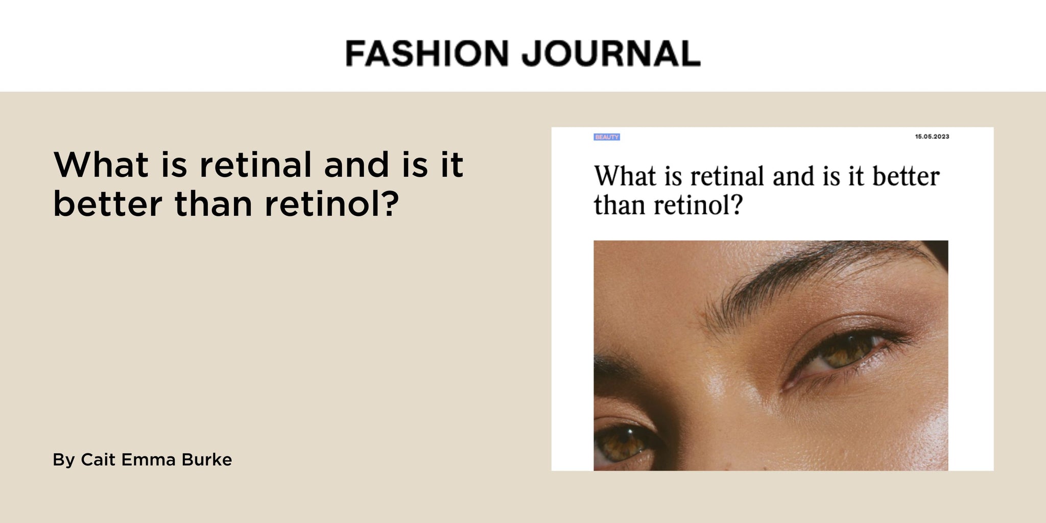 What is retinal and is it better than retinol?