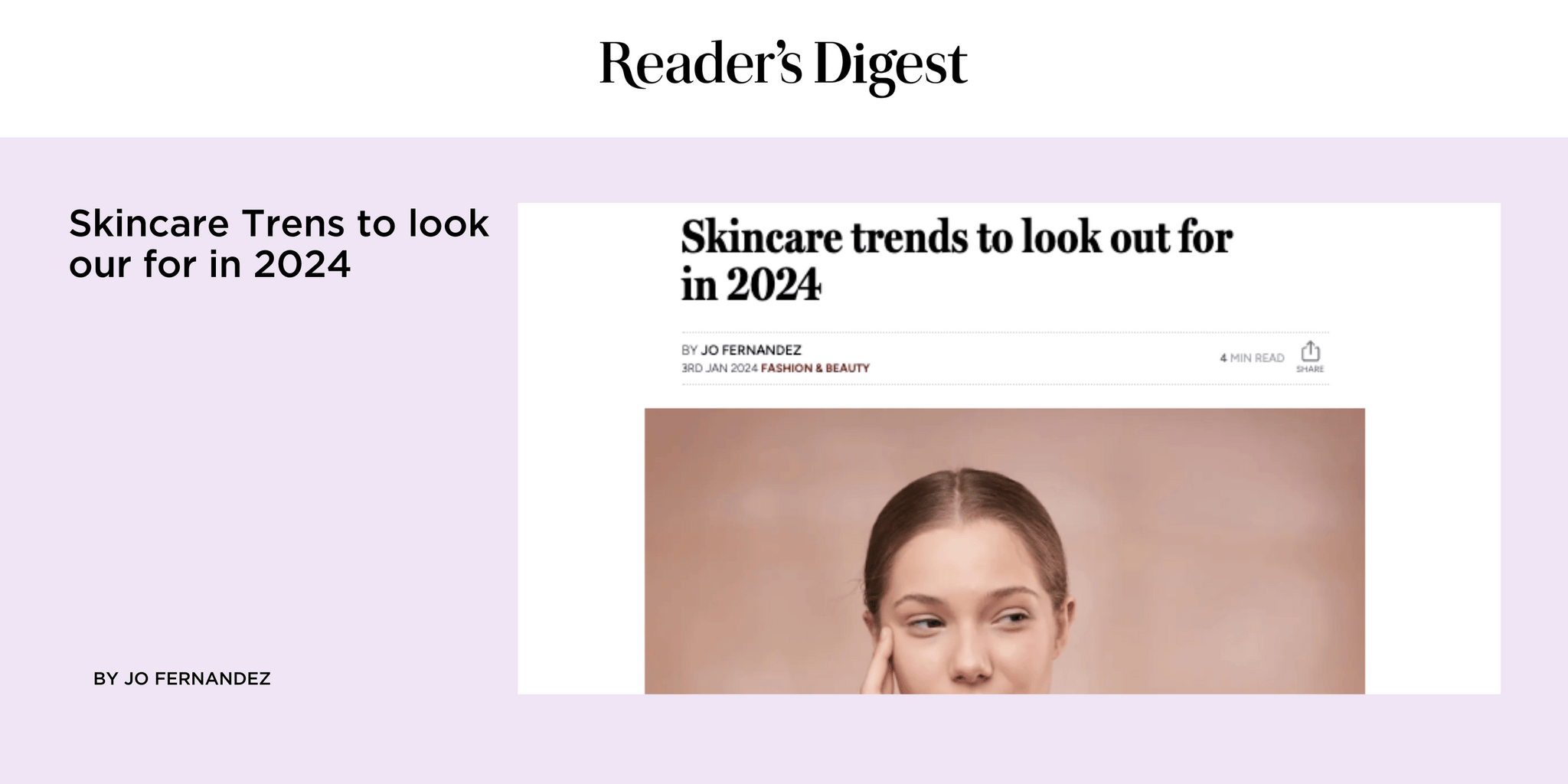 Skincare trends to look out for in 2024