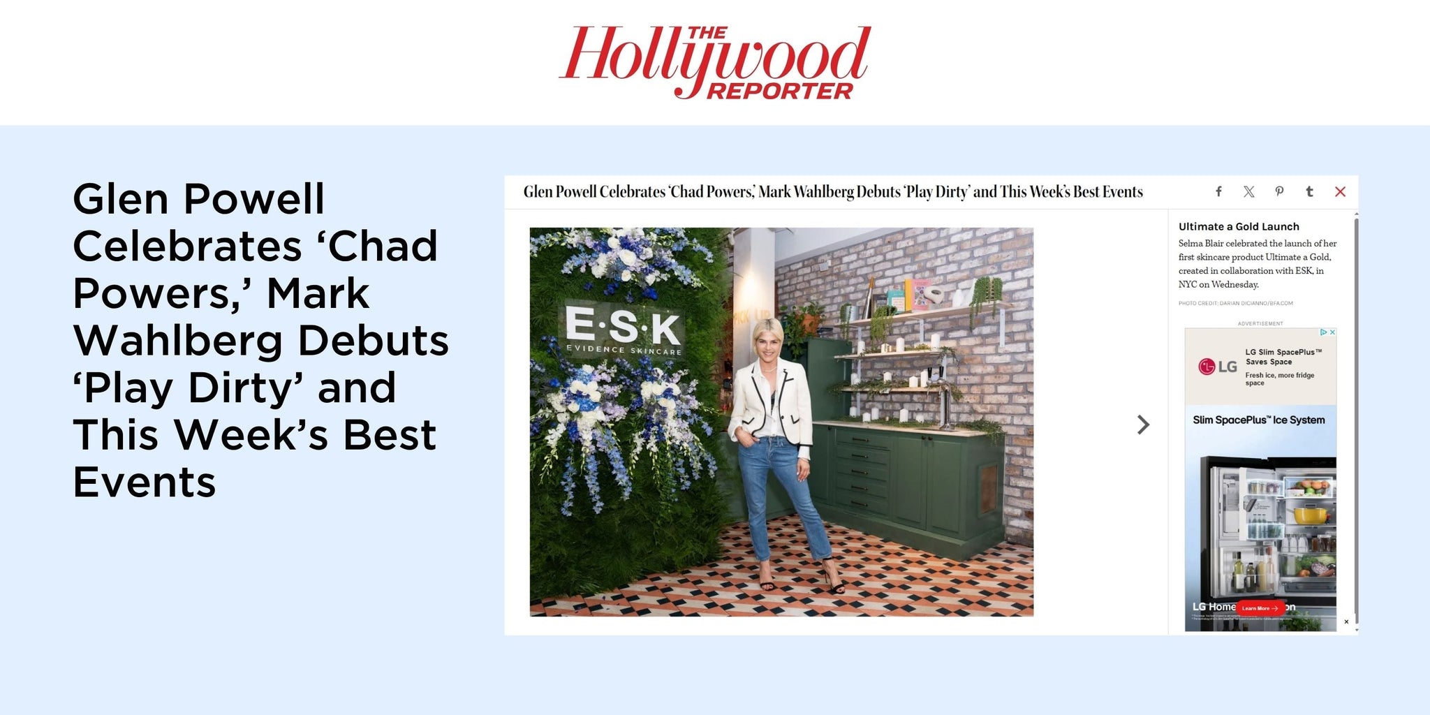 Glen Powell Celebrates ‘Chad Powers,’ Mark Wahlberg Debuts ‘Play Dirty’ and This Week’s Best Events