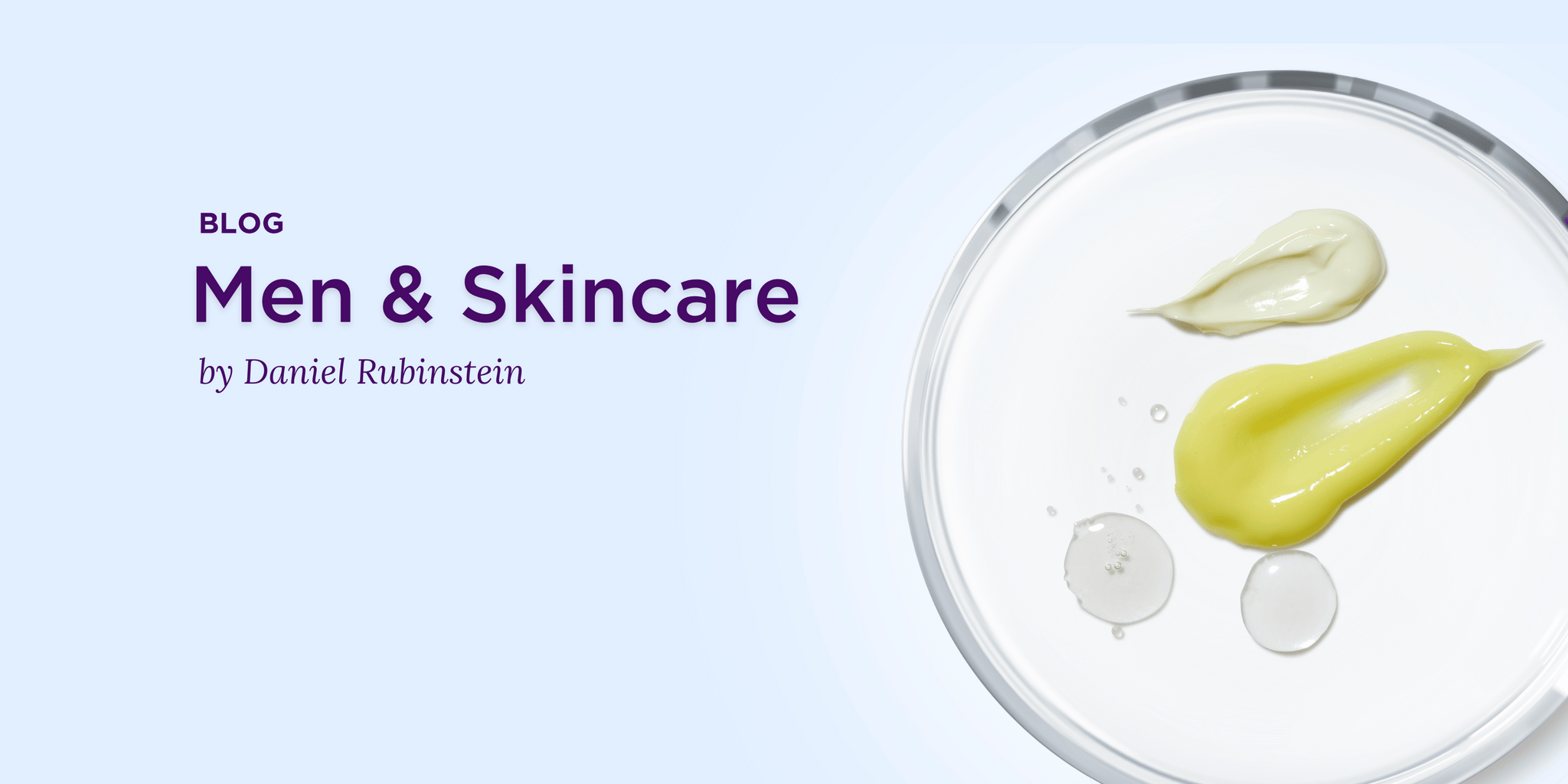 Men and skincare