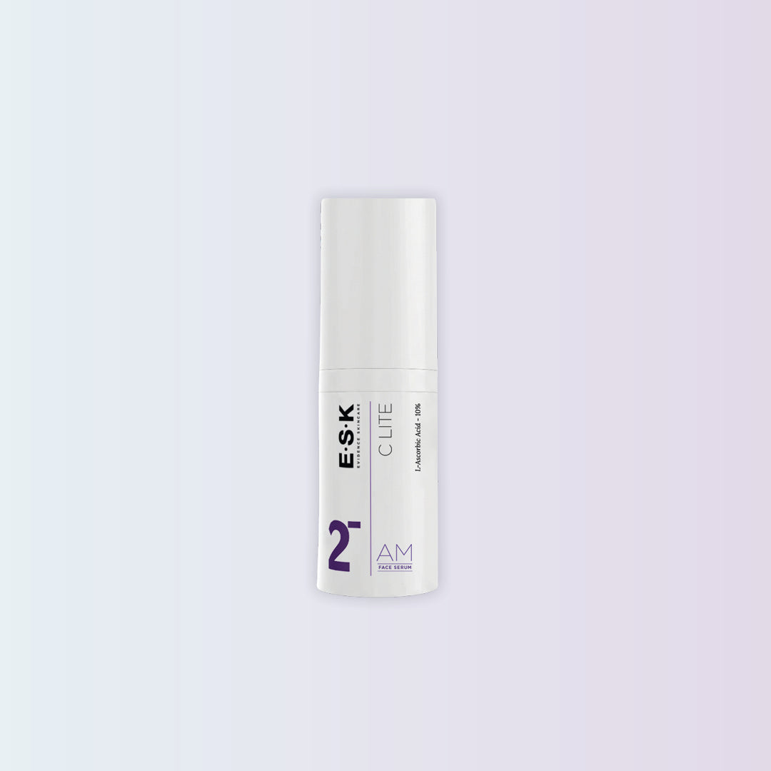 This is ESK's C Serum Lite in the Travel size! Our L Ascorbic vitamin c serum Australia made. Suitable for all skin types and best for those who have normal to oily skin. 
