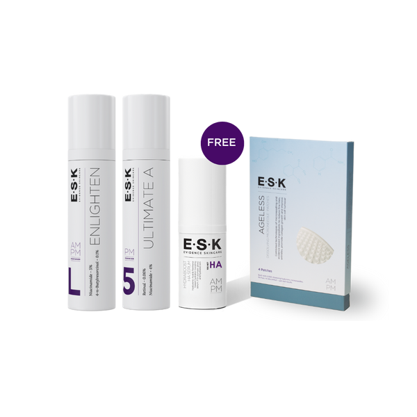 Buy L, 5 and Ageless and get Free HA 15ml