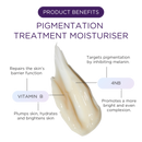 ESK Enlighten pigmentation moisturiser with Vitamin B and 4NB for dark spots and melasma.