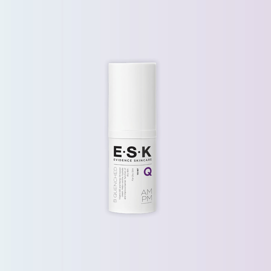 This is the travel size B Quenched moisturiser. Perfect to keep your skin plump and hydrated on the go. Able to be used in the AM or PM and suitable for all skin types and skin conditions. Including Eczema, Rosacea, Dermatitis and Psoriasis. 