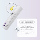 How to use Ultimate A Retinal Cream. Use at night after cleansing. Not recommended for pregnant or trying toc conceive. 