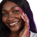 This image shows a lady applying her ESK Spotless pimple patch onto her cheek. To deliver a payload of evidence based ingredients directly onto the are of concern. This will ensure that the emerging pimple heals faster, reduces redness and longevity of the pimple. Zap your acne right from the source. 