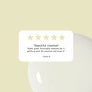 This image shows a 5 star review by Greta B which says, 